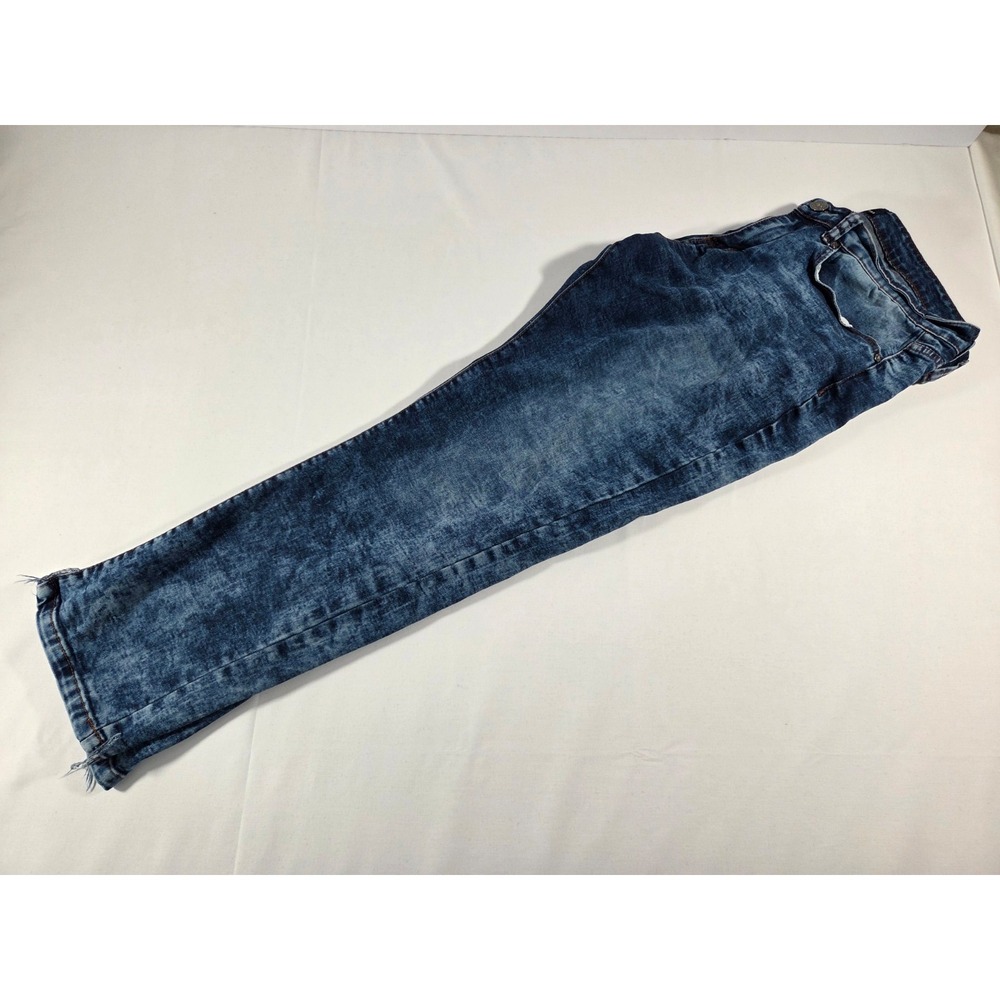 Phat Farm Jeans Mens 34x31 Skinny Fit Faded Denim Y2K Stretch Pants